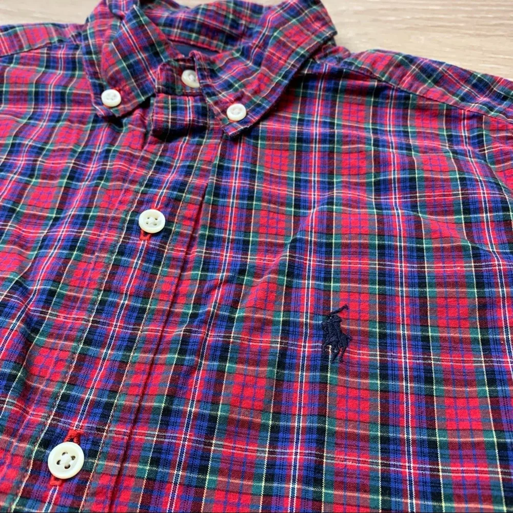 Vintage Ralph Lauren Plaid Shirt 90s